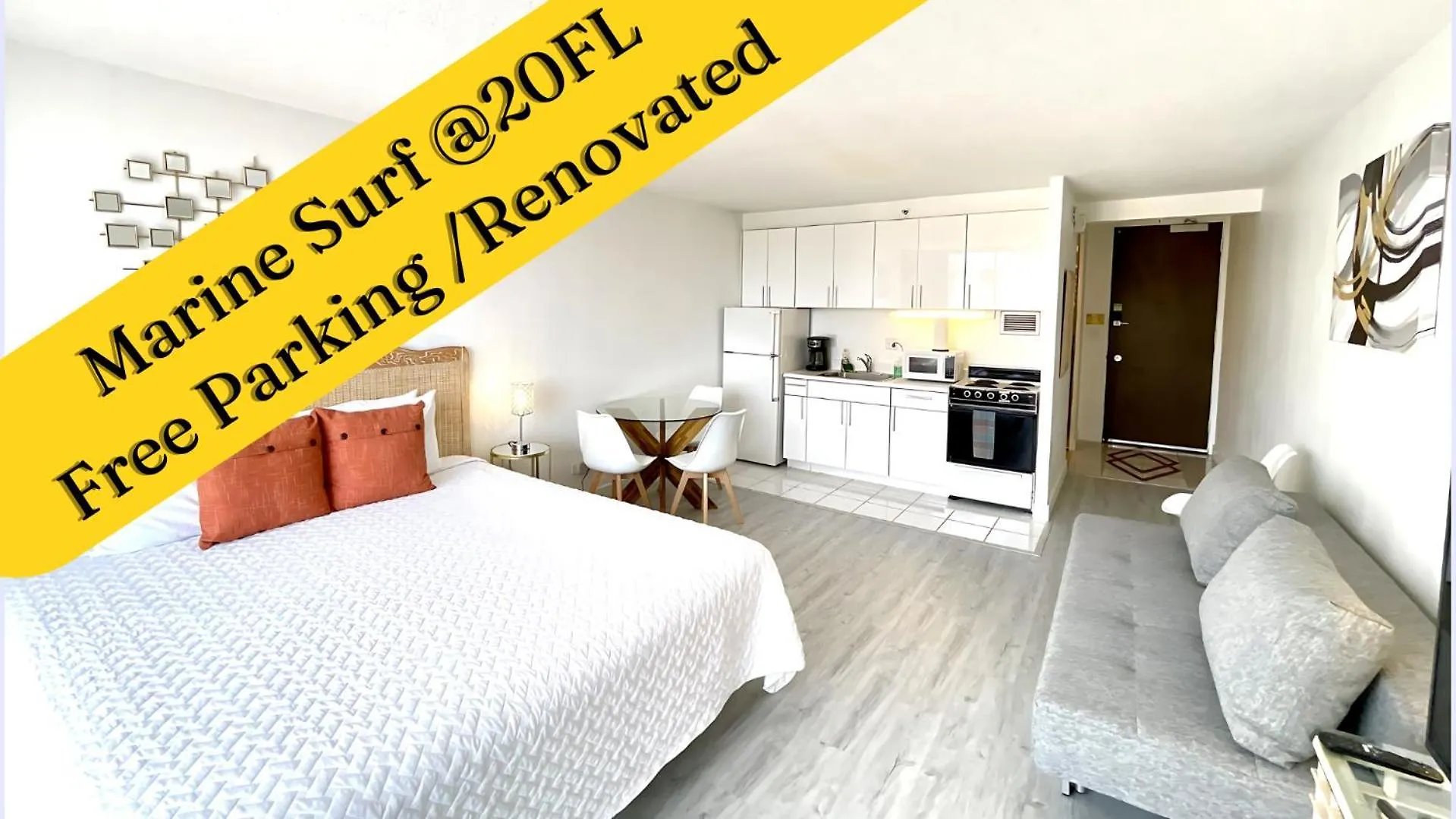 Marine Surf 20Fl Free Parking Renovated - Cal King Aparthotel Honolulu